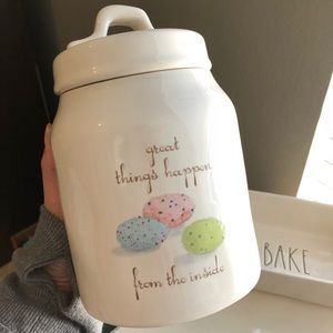 Rae Dunn Easter canister
